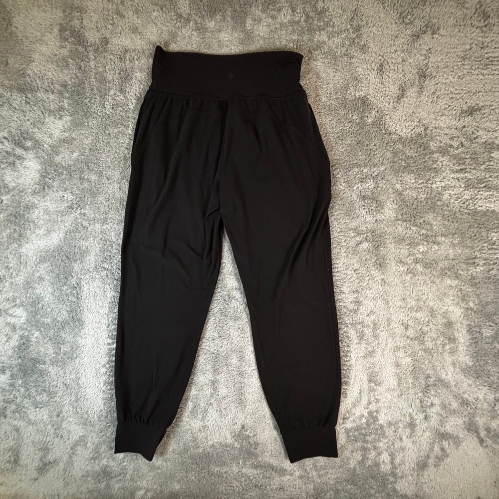 Athleta Cruise Jogger Powervita Black High Rise Tapered Activewear Pants Size M - Picture 8 of 10